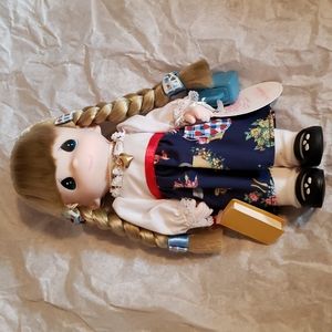 Precious Moments Doll "1st Day Of School" Always My Little Girl Doll Collection